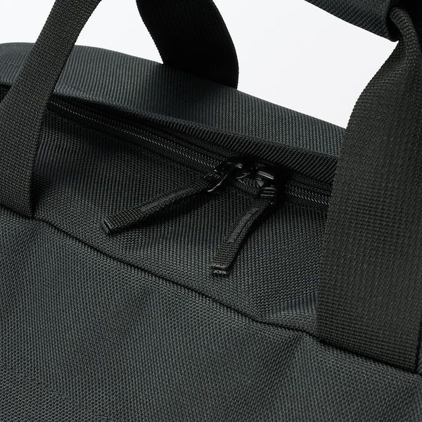無印良品『新品☆撥水ボストンバッグ ブラック 縦３２×横５０×マチ２３ｃｍ』 無印良品 撥水 ボストンバッグ 黒 タテ32×ヨコ50×マチ23cm