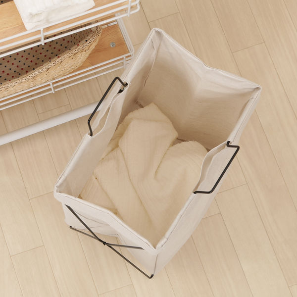 不二貿易 マルチ収納ボックス 横型取手付 IV 31505 1箱(6個入り
