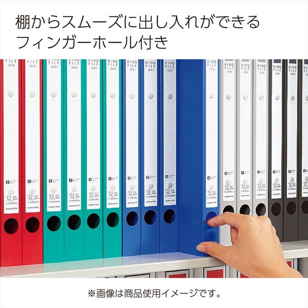コクヨ リングファイル ER 丸型2穴 A4タテ 背幅39mm 桃 ピンク コクヨ リングファイル ER 丸型2穴 A4タテ 背幅39mm 桃 ピンク