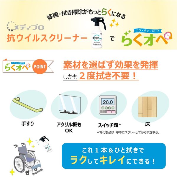楽天市場】送料無料 ライオンハイジーン メディプロ 抗ウイルス
