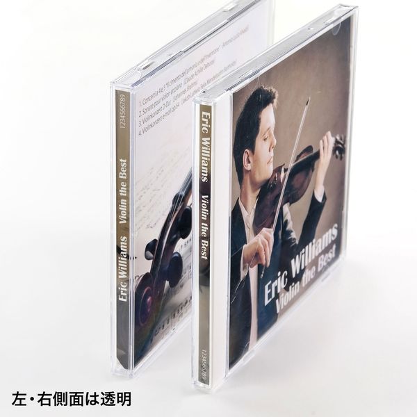 サンワサプライ Blu-ray・DVD・CDケース（10枚セット・ホワイト） FCD-PN10WN 1個 - アスクル