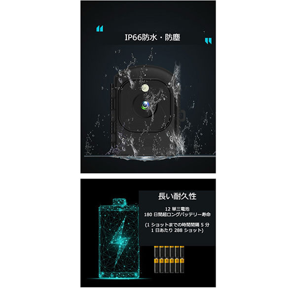 エーインサイト タイムラプスカメラ AI-TLC02 1台（直送品）