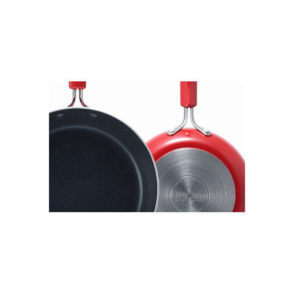 MEYER　ミッキー　20cmレッド鍋　マイヤー　IH対応　両手鍋 MEYER マイヤー ×Mickey キャストアイアン 両手鍋20cm ミッキー