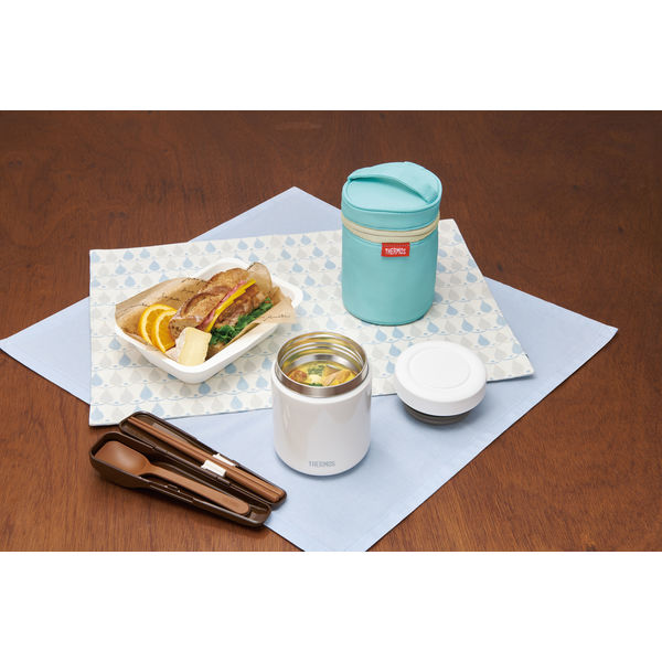 サーモス（THERMOS） 真空断熱 スープジャー 400ml ホワイト JBR