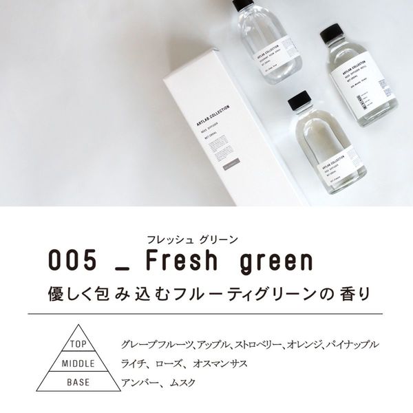 アートラボコレクション リードディフューザー Fresh green