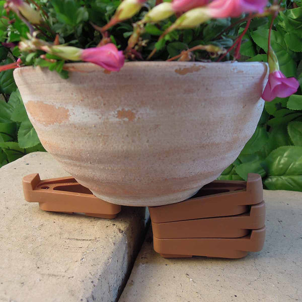 富士商 ポットアップ 鉢底上げ 12個入り F8035 1袋(12個入