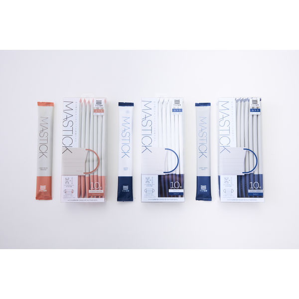 伊藤忠リーテイルリンク Mastick ホワイト×ネイビー 1パック（10枚入