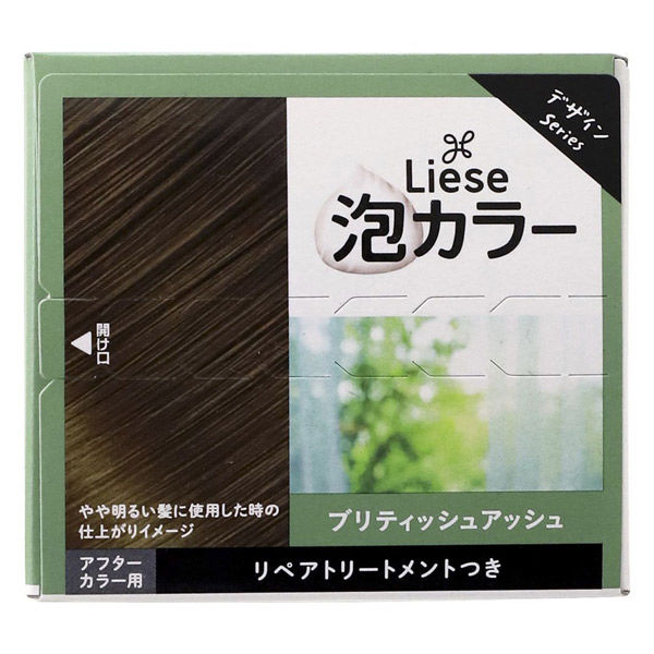 liese（リーゼ） 泡カラー ブリティッシュアッシュ 花王 - アスクル