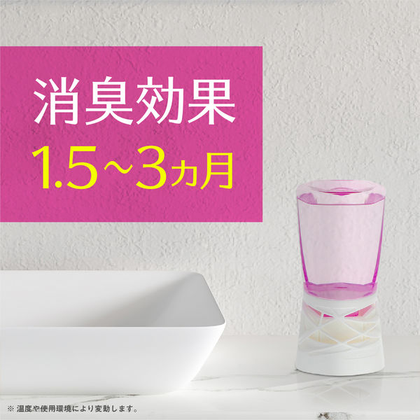 トイレのスッキーリ！ エアリーホワイトフローラルの香り 400ml 1個