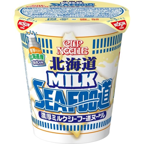 日清食品 カップヌードル 北海道濃厚ミルクシーフー道ヌードル 1セット 