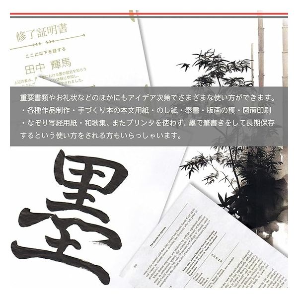 墨運堂 Hyper和紙 墨染 B5判 10冊セット 28908 1セット - アスクル