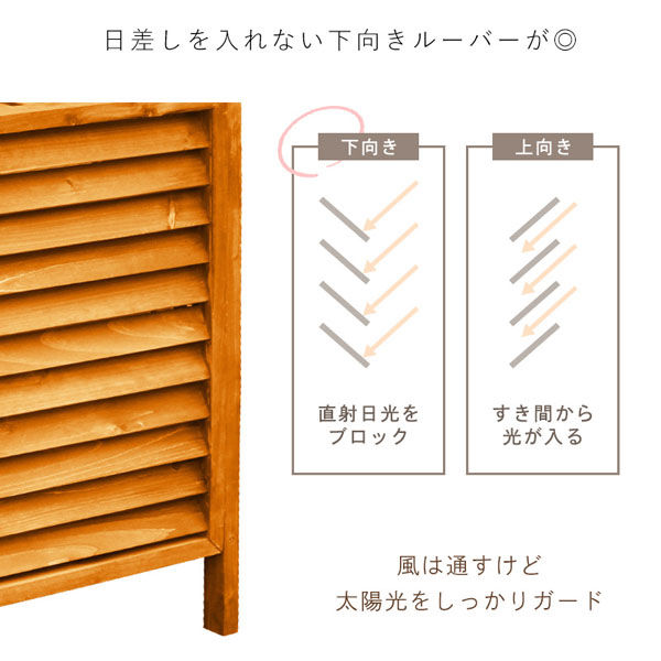 継式木製エアコンラック ダークブラウン TAN-980 TAN-980(BR) 木製エアコンラック 1個 リビングアウト(Living Out