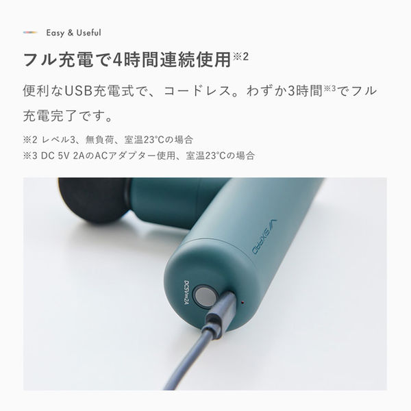 シックスパット 充電式 SIXPAD（シックスパッド） Power Gun Slim レッド MTG - アスクル