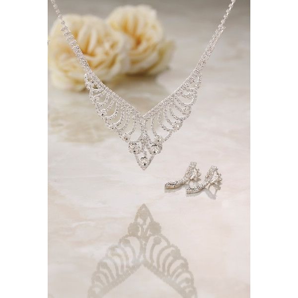 ファインクリエーション 煌きネックレス&イヤリング GT3571 1箱（直送