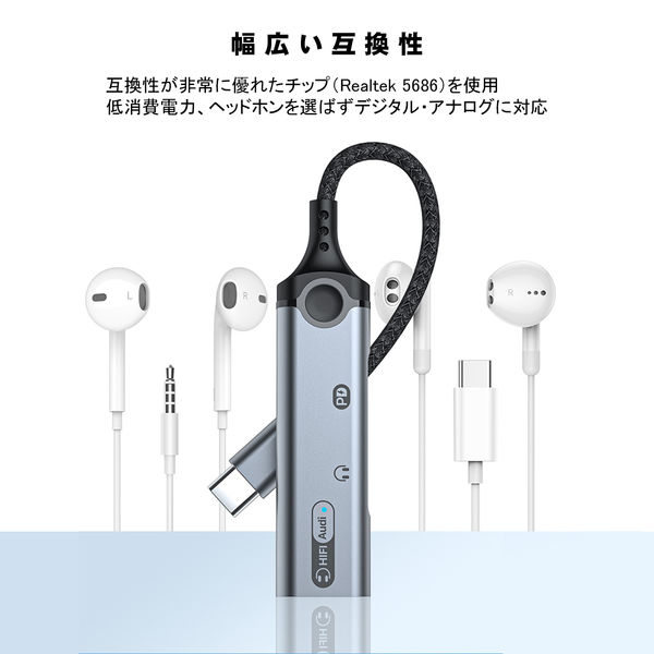 幅広い互換性 高解像度 USB C HDMI変換アダプタ - モニター台