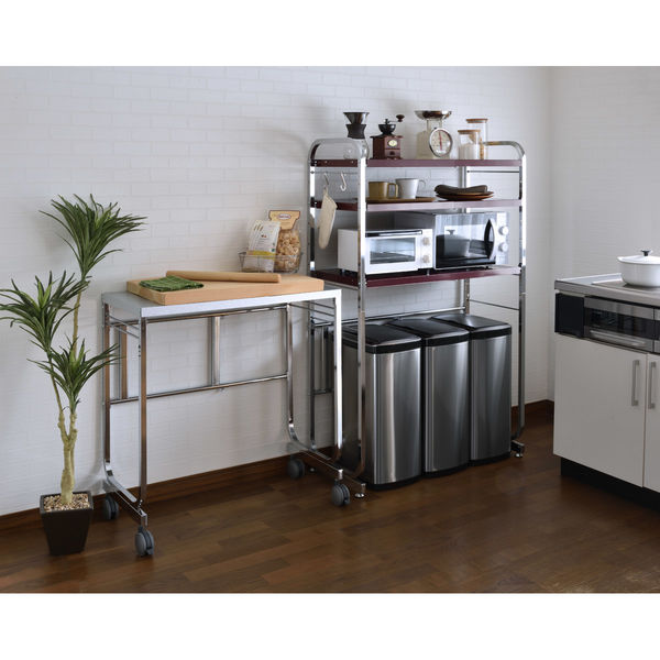 現品処分品　キッチンカウンター Amazon｜ホームテイスト ヴィンテージキッチンカウンター (100cm