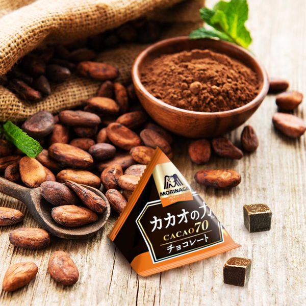 カカオの力チョコレート 166g 1セット(1袋×3) 森永製菓 カカオの力チョコレート 166g 1セット(1袋×3) 森永製菓