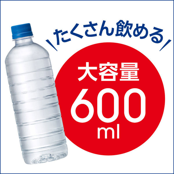 キリンビバレッジ キリン 自然が磨いた天然水 600ml ラベルレス キリンビバレッジ キリン 自然が磨いた天然水 600ml ラベルレス