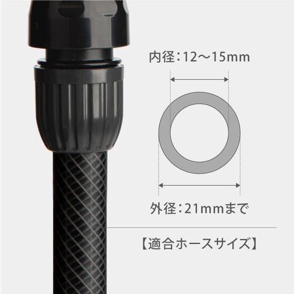 散水用品】 タカギ 散水ノズル プログリップスクラブ QG1114CG 1 散水用品】 タカギ 散水ノズル プログリップスクラブ QG1114CG 1