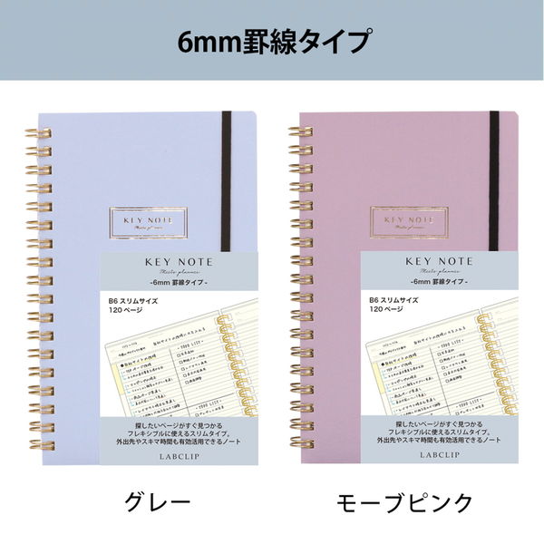 オルメン.ノート スパイラルノート ベーシック 方眼罫 80枚 ＜B6＞ | 製品情報
