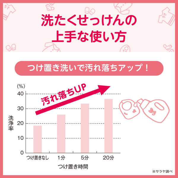 アラウベビー 洗濯せっけん 本体 800ml 1個 サラヤ 無添加 赤ちゃん