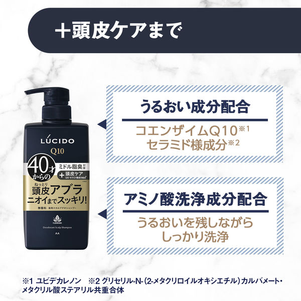 LUCIDO（ルシード）薬用 スカルプデオシャンプー 無香料 詰め替え 加齢 ...