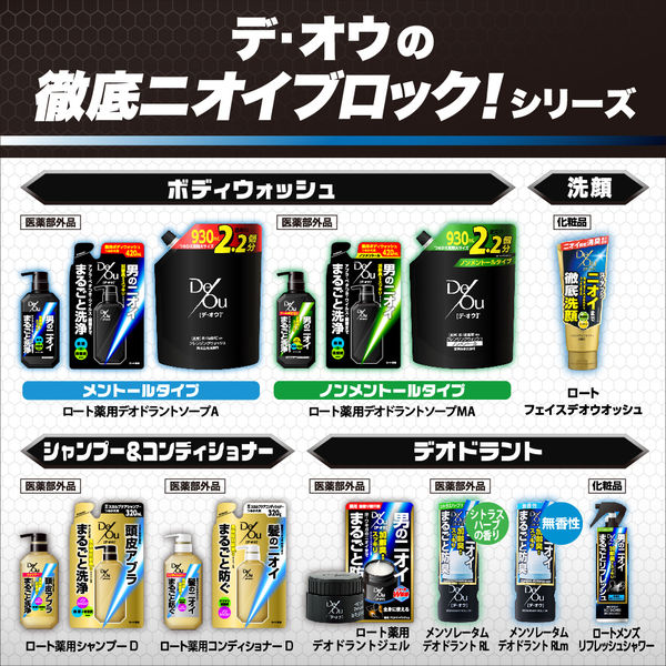 デ・オウ 薬用 制汗剤 プロテクト デオドラントロールオン 無香性 50ml