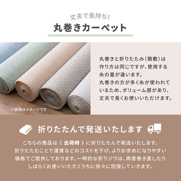 玄関渡し】 萩原 ペットにやさしい抗菌カーペット ステラ 江戸間