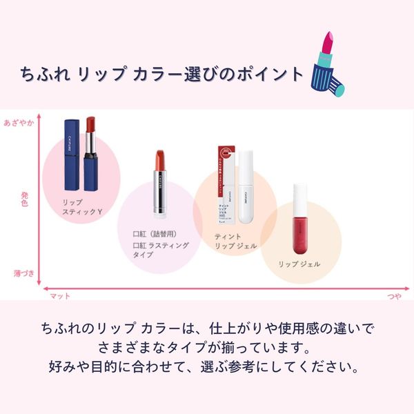 ちふれ化粧品 口紅S 416（オレンジ系パール） 詰替用 - アスクル