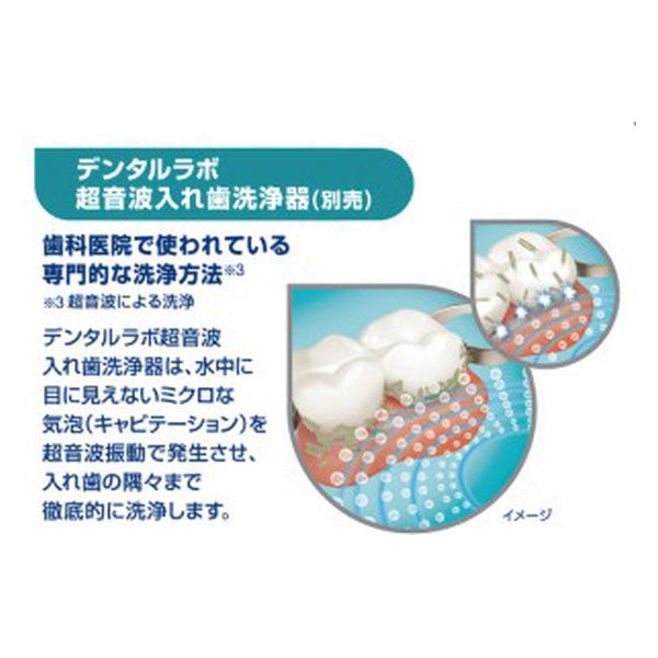 ポリデント デンタルラボ 超音波入れ歯洗浄器用洗浄剤 5箱（72錠×5