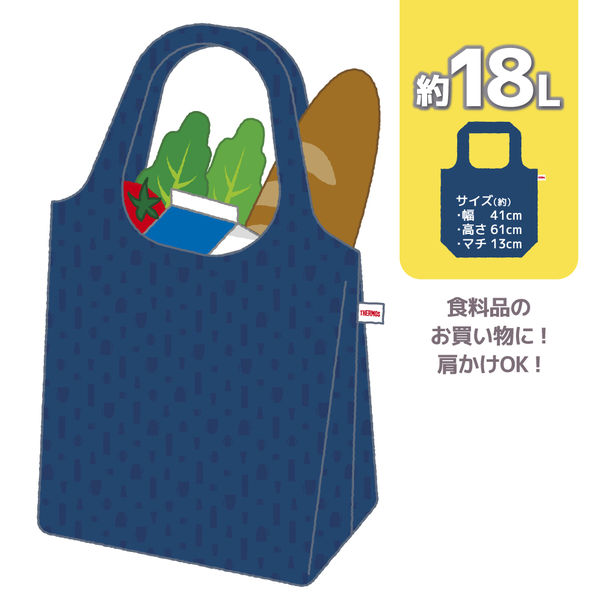 サーモス エコバッグ THERMOS サーモス エコバッグ 保冷ショッピングバッグ 25L