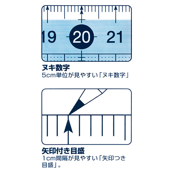 レイメイ藤井 すべらないカッティング定規 50cm ACJ1000 1個 - アスクル