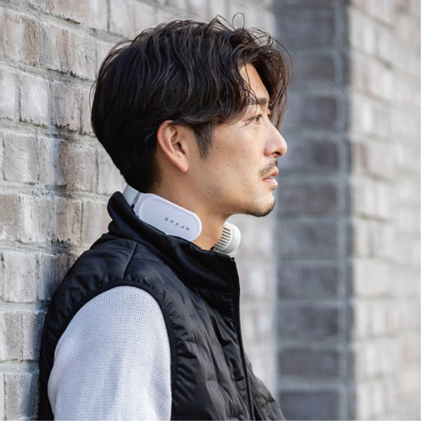 ブレイン BR-781ネッククーラー&ヒーター（ブラック） BR-781BL 1個