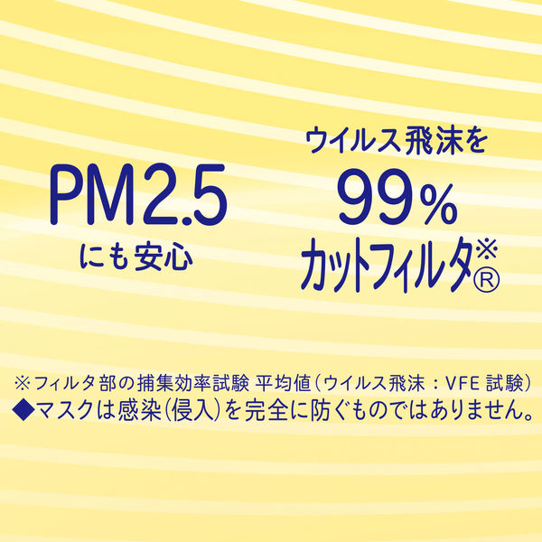 超快適マスク プリーツタイプ 低学年専用 子ども用 1箱（18枚入）ユニ