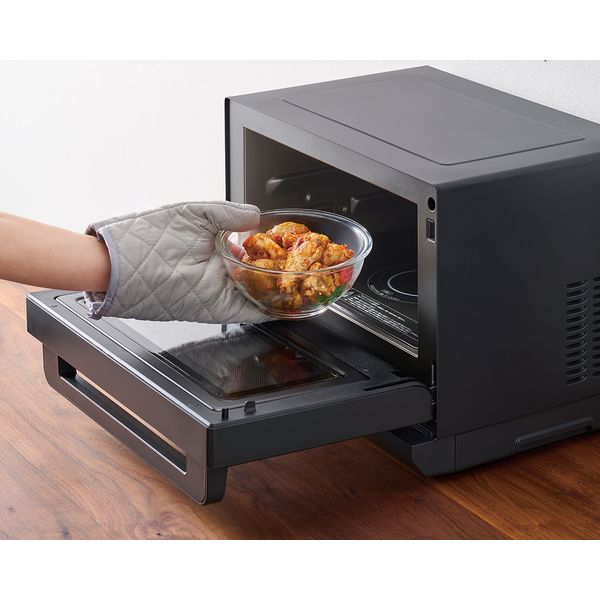 アイリスオーヤマ 耐熱ガラスボウル 5点セット グレー TGB-5S 1