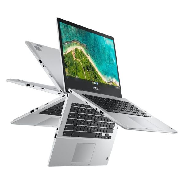 ASUS 14インチ ノートパソコン Chromebook Flip CM1 CM1400FXA-EC0099 