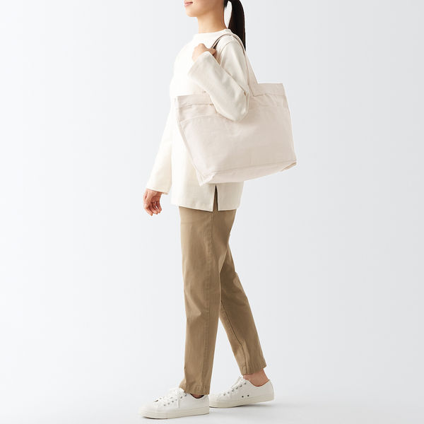 ミニ 帆布 トートバッグ 無印良品 MUJI 無印 - バッグ