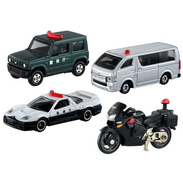 タカラトミー トミカ 警察車両セット おもちゃ 1個 - アスクル
