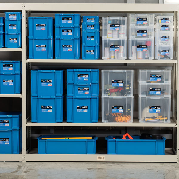 JEJアステージ 収納ボックス 日本製 NFボックス #11 クリア 積み重ね