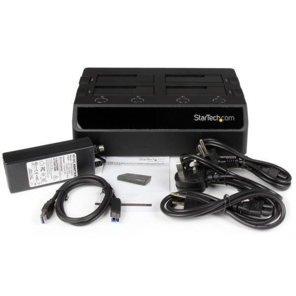 HDDスタンド/USB-A/4ベイ/2.5/3.5型 SDOCK4U33 1個 StarTech.com(直送品) HDDスタンド/USB-A/4ベイ/2.5/3.5型 SDOCK4U33 1個 StarTech.com(直送品)