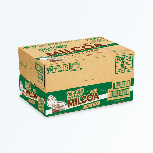 【コンビニ受取対応商品】 サントリー GREEN DA・KA・RA（グリーンダカラ）ミルコア 430ml 炭酸飲料