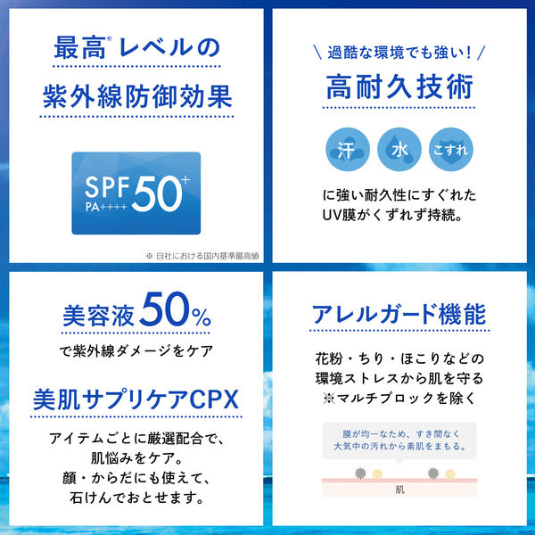 サンカットR プロディフェンス タフネスUV ミルク SPF50・PA++++ 60mL コーセーコスメポート