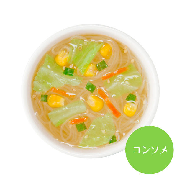 インスタントスープ　選べるスープ春雨　減塩　1袋(10食入)　ひかり味噌