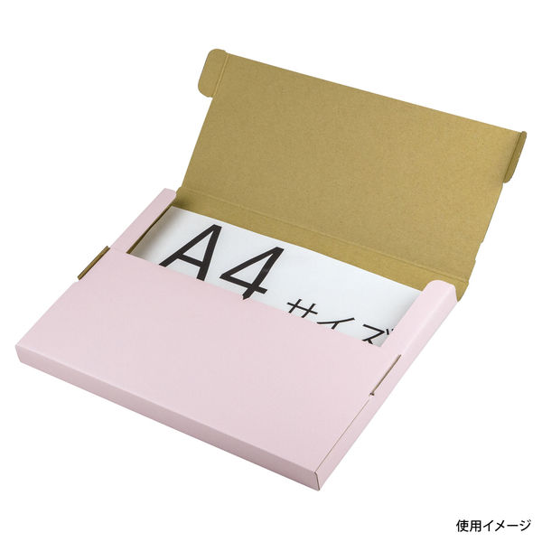 ヤマニパッケージ ポスティングボックス 25H ピンク 100枚(50×2) EE