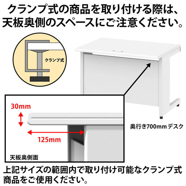 プラス スチールOAデスク フラットライン 両袖机 天板：ホワイト/脚：ホワイト 幅1400×奥行700×高さ700mm 1台（3梱包） オフィス  事務机 - アスクル