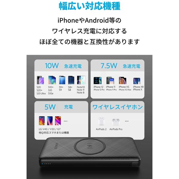 モバイルバッテリー Anker PowerCore III 10000 Cポート出力 18W