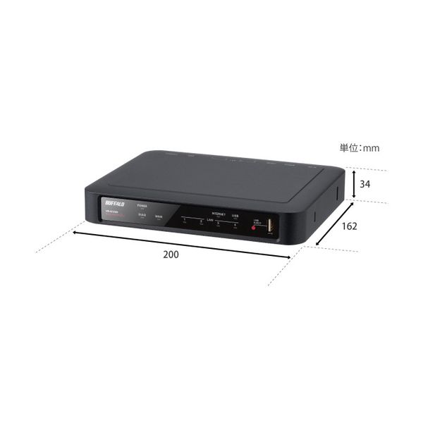 BUFFALO IPsec対応 VPNルーター VR-S1000