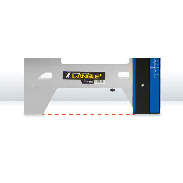 シンワ測定 丸ノコガイド定規 エルアングル Plus 1m 併用目盛 73152 1