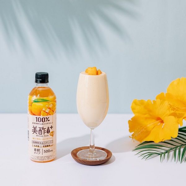 CJフーズジャパン 美酢（ミチョ）プラス マンゴー 500ml 1箱（24