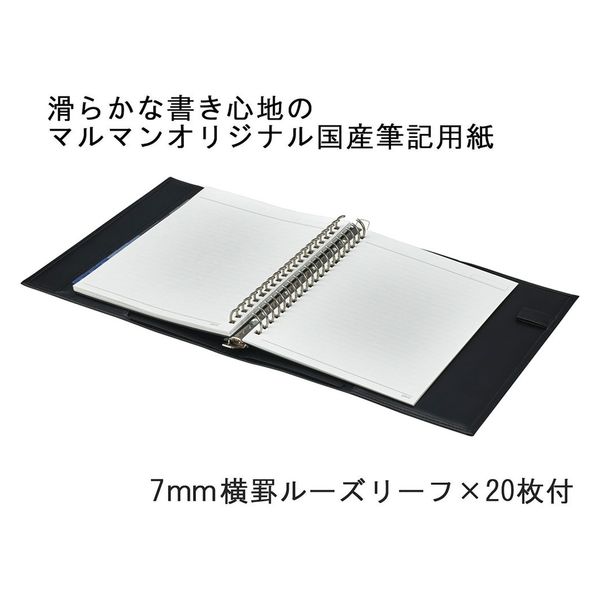 マルマン メタルバインダー maruman×SOMES ジウリス＜A4/30穴＞ マルマン ジウリス メタルバインダー ダブロック A4 30穴